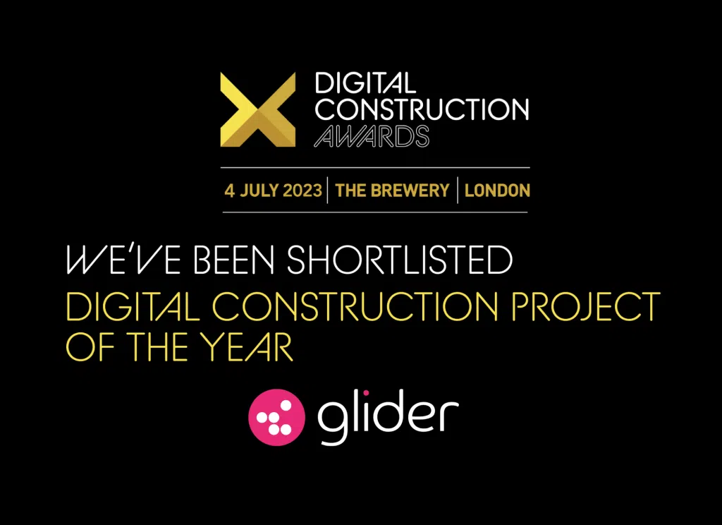 Digital Construction Awards shortlisted