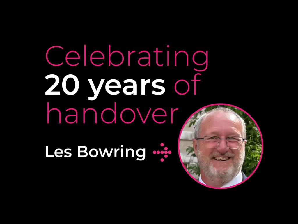 From lever arch files to the cloud: Reflecting on 20 years of handover